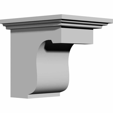Ekena Millwork 4"W x 6"D x 6"H Legacy Bracket BKT04X06X06LE